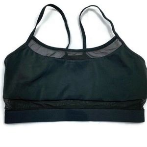 Victoria’s Secret black mesh sports bra